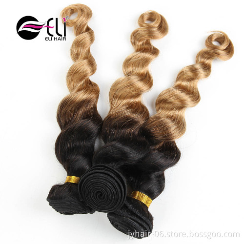 Cheap Ombre Color T1b/4/27 Romance 100% Brazilian Bulk Hair Natural Braid Cheap Hair Extension